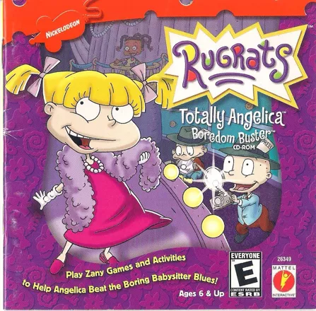 постер игры Rugrats Totally Angelica Boredom Buster