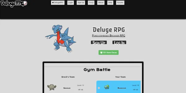 Pokemon Online Fangame (RPG) - DelugeRPG