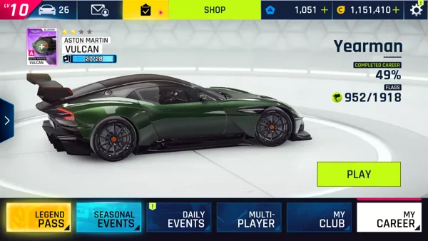 Asphalt 9: Legends  3 barrel roll in one jump 