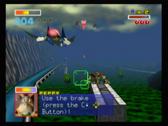 Starfox 64: Do a barrel roll