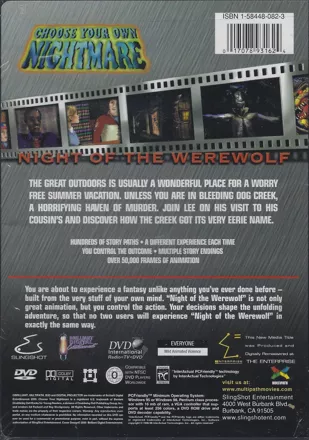 Choose Your Own Nightmare: Night of the Werewolf (2001) - MobyGames