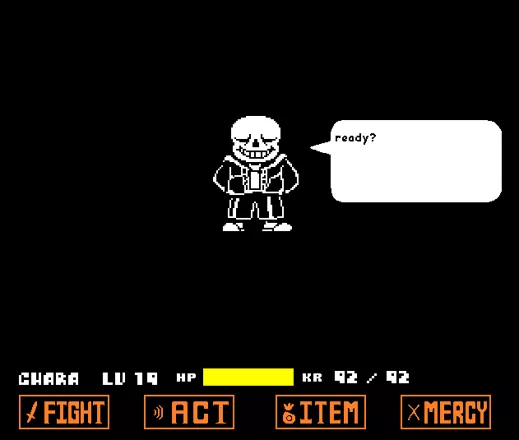 No Hit Bad Time Simulator (Sans Fight) 