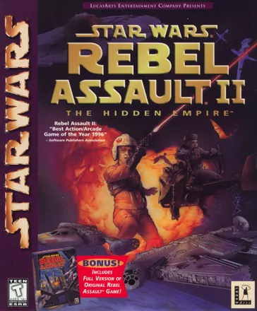постер игры Star Wars: Rebel Assault II - The Hidden Empire