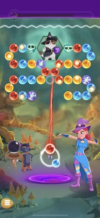 Bubble Witch 3 Saga é um novo jogo dos mesmos criadores de 'Candy Crush Saga'  