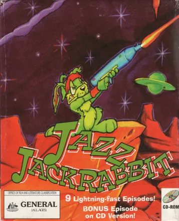 постер игры Jazz Jackrabbit CD-ROM