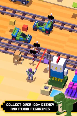 Screenshot of Crossy Road (Android, 2014) - MobyGames