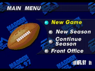 NFL GameDay '97 (1996) - MobyGames