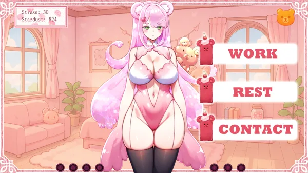 [SLG/动态/官中步兵] 被调去饲育部门后，我开始照顾一只拒绝劳动的果冻熊 Gummy Bear Idle: No Job , Just Jelly [百度/