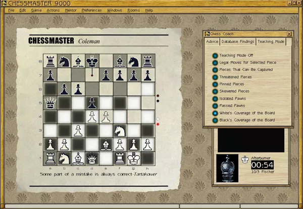 Chessmaster: Grandmaster Edition screenshots - MobyGames