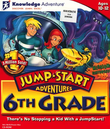 обложка 90x90 JumpStart Adventures: 6th Grade - Mission: Earthquest