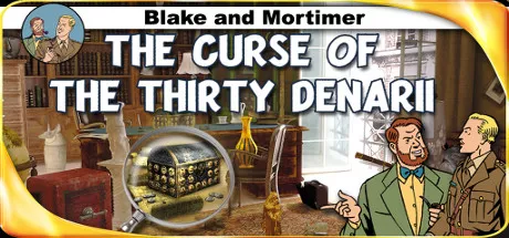 постер игры Blake and Mortimer: The Curse of the Thirty Denarii