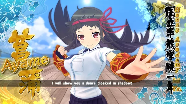 Senran Kagura: Shinovi Versus official promotional image - MobyGames