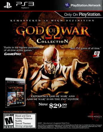 God of War Collection for PlayStation 3