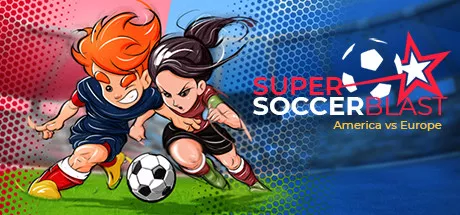 постер игры Super Soccer Blast: America vs Europe