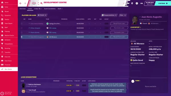 Football Manager 2020 Touch official promotional image - MobyGames