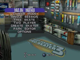 Tony Hawk's Pro Skater 3 — Gametrog