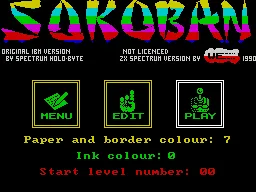 SPOWN 日本語版 Sokoban (1991) - MobyGames