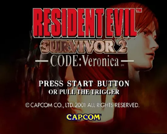 PS2 Gun Survivor 2 Resident Evil Code Veronica with Gun controller Video  Game