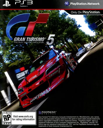 Gran Turismo 4 The Real Driving Simulator - Sony PlayStation 3 PS3