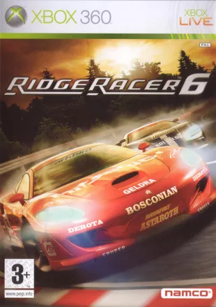 постер игры Ridge Racer 6