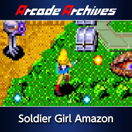 постер игры Soldier Girl Amazon 