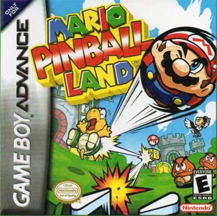 постер игры Mario Pinball Land