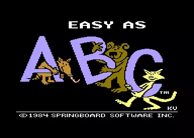 Easy as ABC (1984) - MobyGames