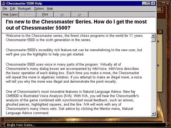  Chessmaster 5500 : Video Games