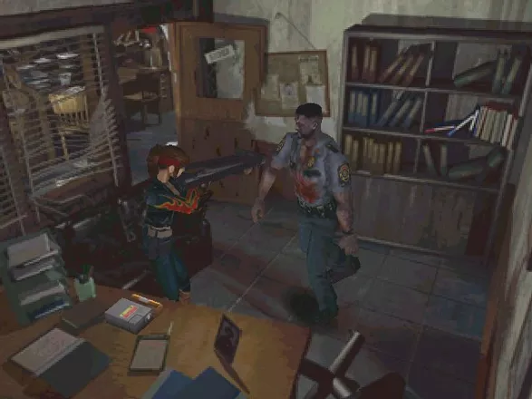 Screenshot of Resident Evil 2 (Windows, 1998) - MobyGames