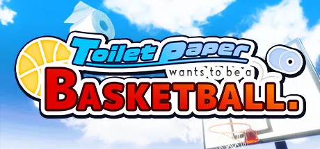 постер игры Toilet Paper Wants to Be a Basketball