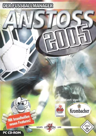 постер игры ANSTOSS 2005: Der Fussballmanager