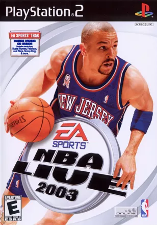 постер игры NBA Live 2003