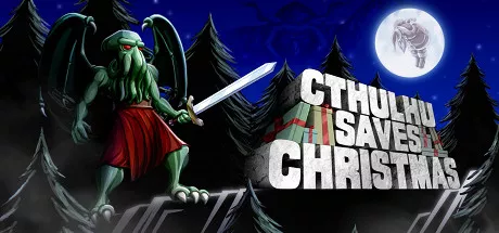 постер игры Cthulhu Saves Christmas