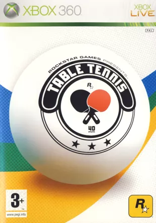 постер игры Rockstar Games presents Table Tennis