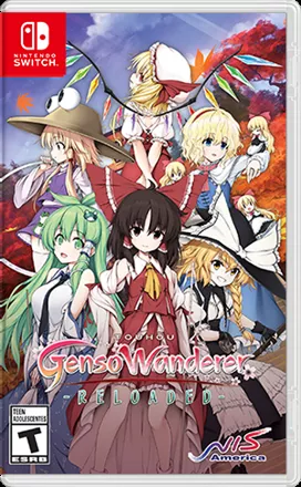 постер игры Touhou: Genso Wanderer - Reloaded