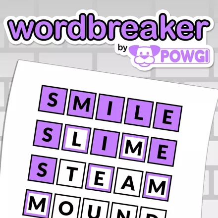 постер игры Wordbreaker by POWGI
