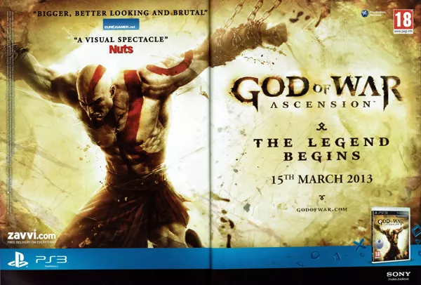 PS3 Longplay [No Commentary] God of War Ascension (2013) 