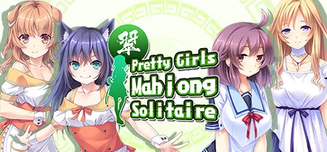постер игры Pretty Girls Mahjong Solitaire: Green