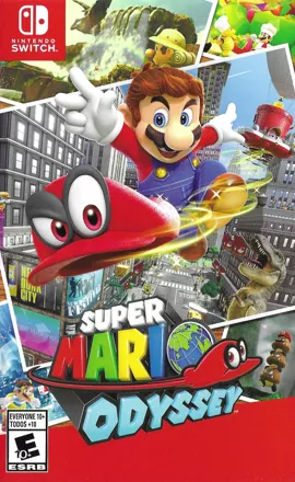 постер игры Super Mario Odyssey