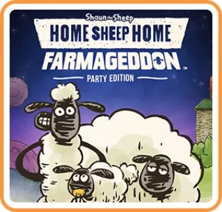 постер игры Shaun the Sheep: Home Sheep Home - Farmageddon Party Edition