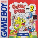 Cartucho de jogo para console de videogame, Bubble Bobble ou Bubble Bobble  Part, 2-72 pinos