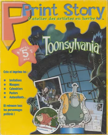 постер игры Print Story: Toonsylvania