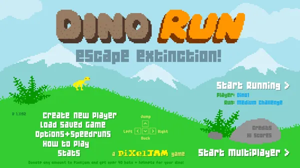 Dino Run DX - Speedrun