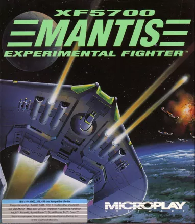 постер игры XF5700 Mantis Experimental Fighter