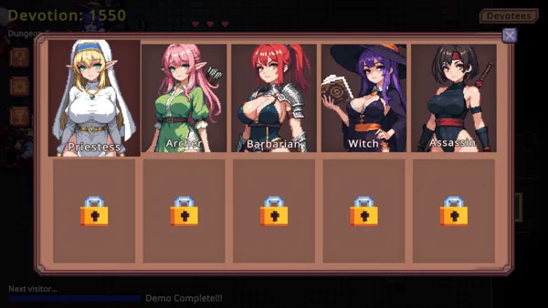 [SLG/动态/官中步兵] Dungeon Devotion V1.6 [百度/252M]