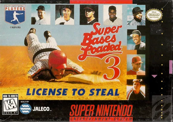 постер игры Super Bases Loaded 3: License to Steal