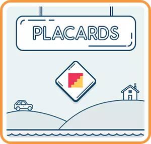постер игры Placards