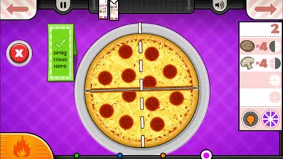 Screenshot of Papa's Pizzeria (Browser, 2007) - MobyGames