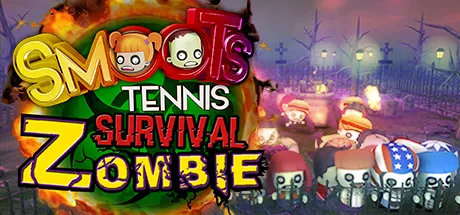 постер игры Smoots Tennis Survival Zombie