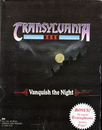 постер игры Transylvania III: Vanquish the Night